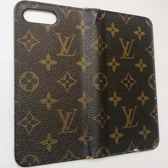 SET - 3 LOUIS VUITTON Monogram Ebene Wallet Folio - Picture 9 of 16